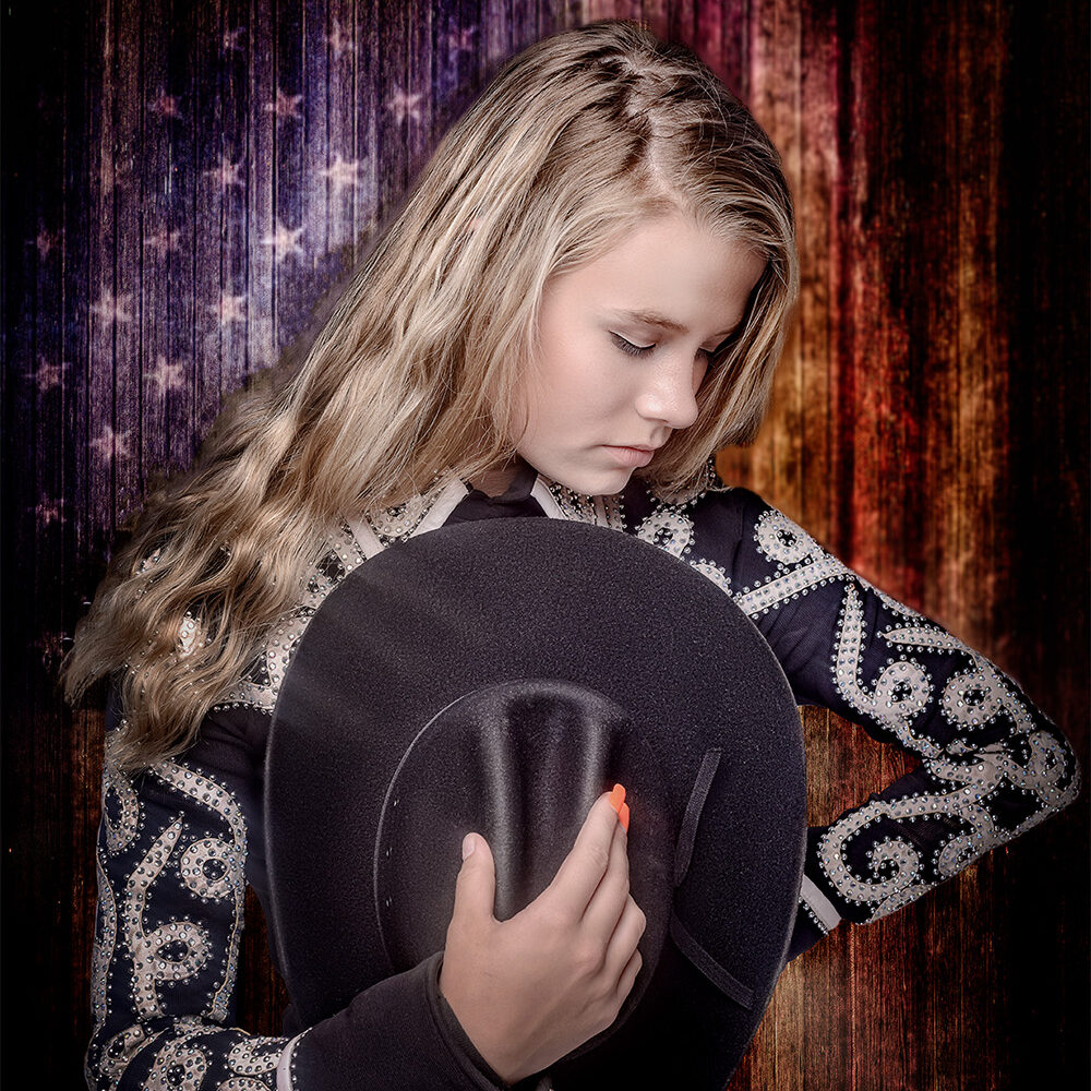 Cowgirl Portrait By TRose Photography